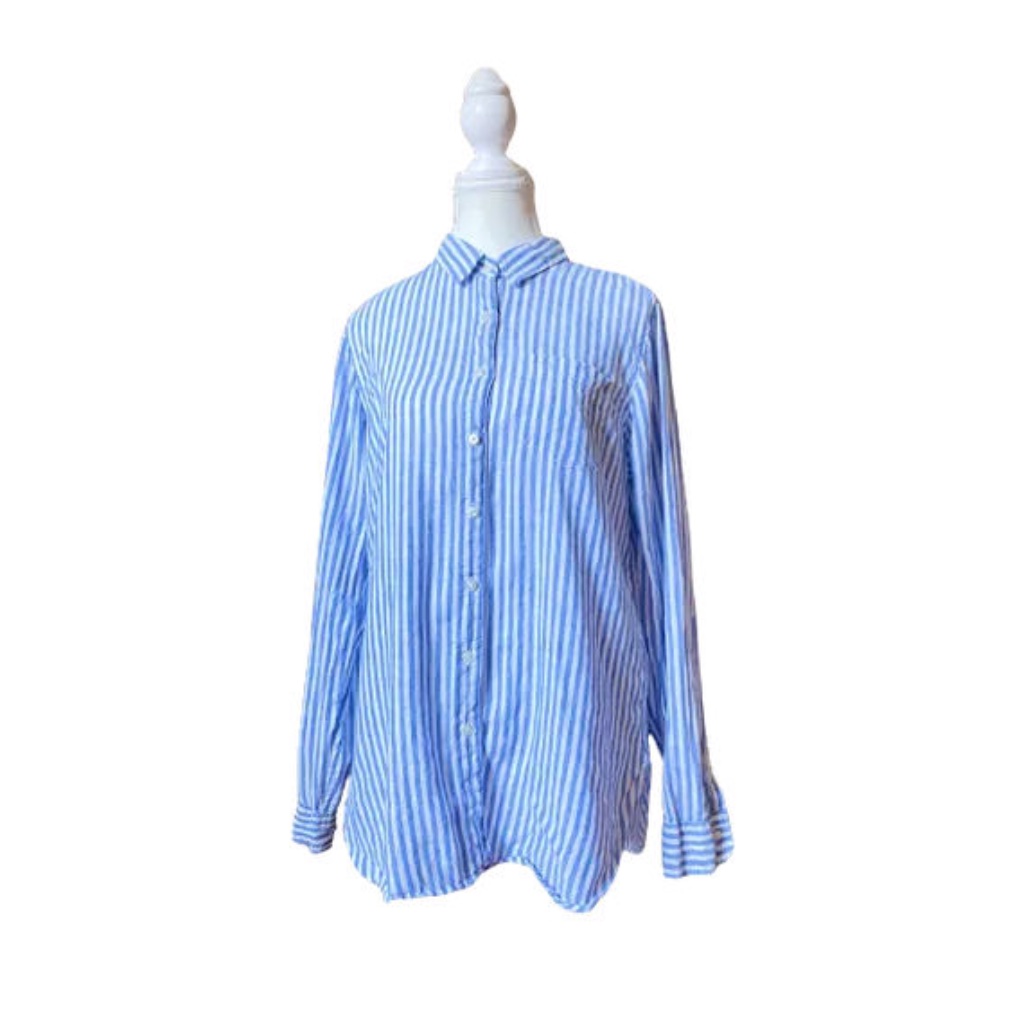 L.L. Bean Linen Button Down